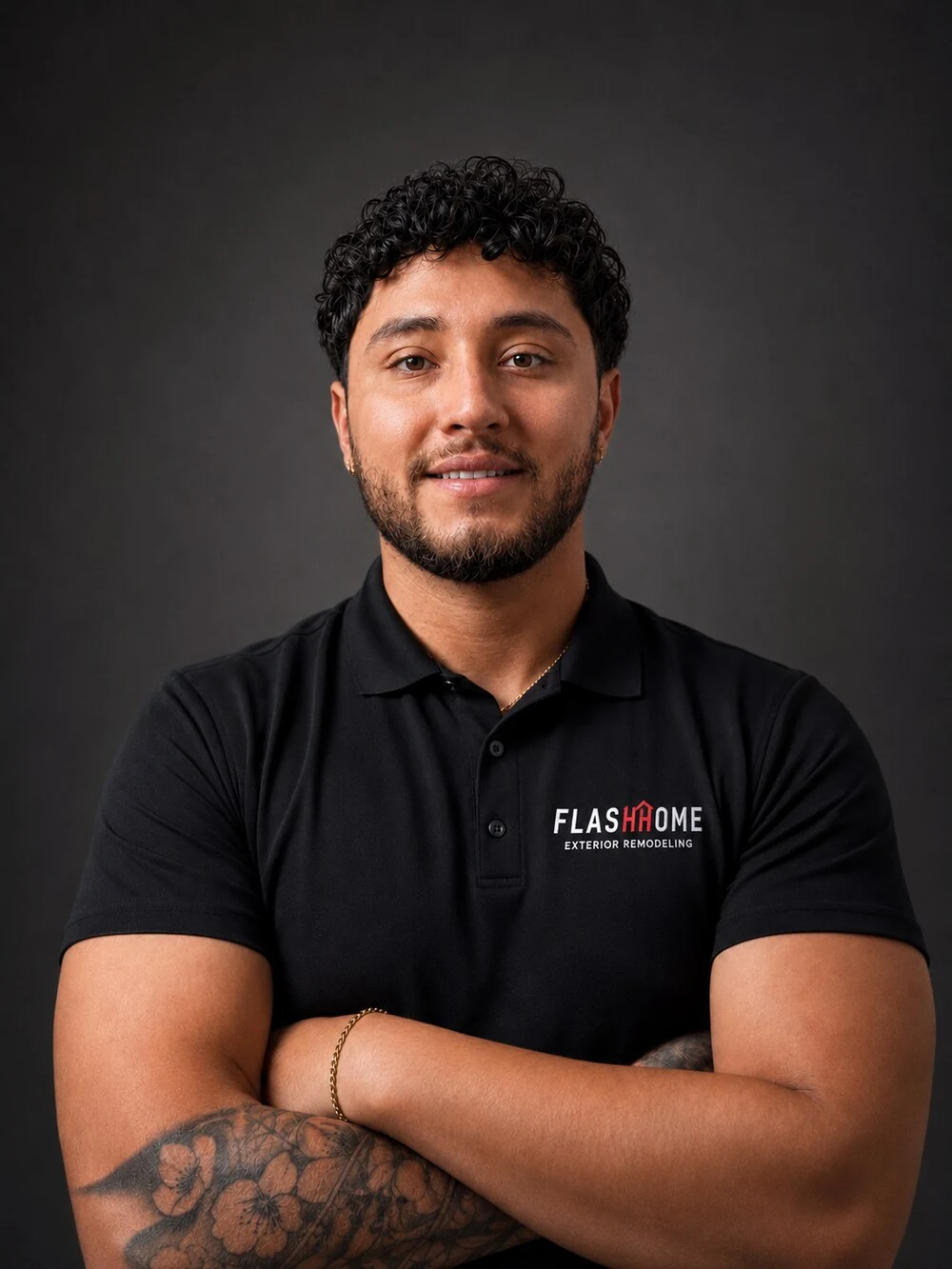 Abraham Camargo, owner of FlashHome Exterior Remodeling in Lehi, Utah